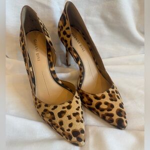 Gianni Bini Leopard Print Stiletto Heels